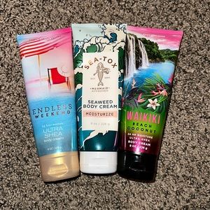 Assorted Bath & Body Works Lotion